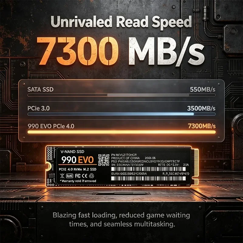 M.2 Nvme 4Tb Pcie 4.0 Ssd - Orijinal 990 EVO NVMe M.2 2280