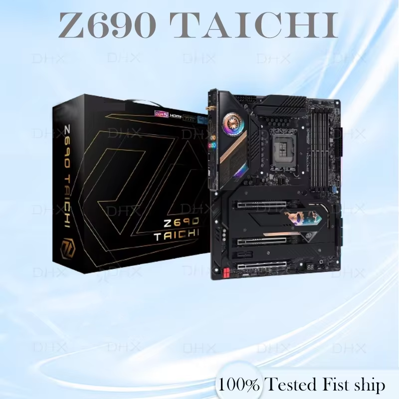 Lga 1700 Ddr5 Itx Motherboard - Asrock Z690 TAICHI Anakart için 192GB