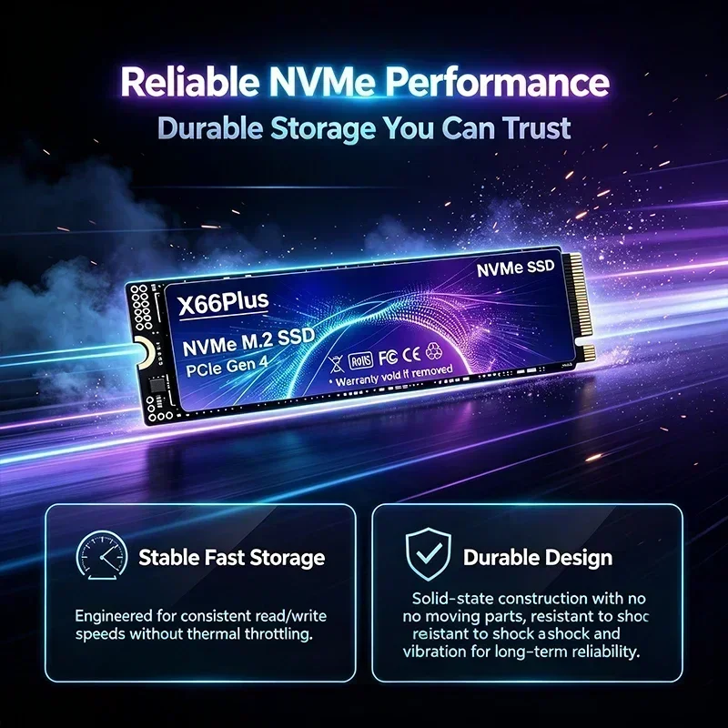 NVMe M.2 SSD PCIe 4.0 X66Plus: - M.2 Nvme 4Tb Pcie 4.0 Ssd incelemesi ve fiyatı