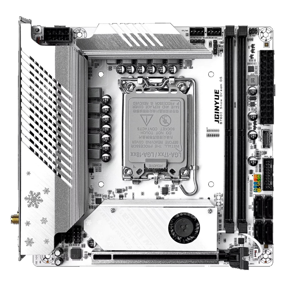 JGINYUE B760i-Snow Dream Anaka - Lga 1700 Ddr5 Itx Motherboard incelemesi ve fiyatı