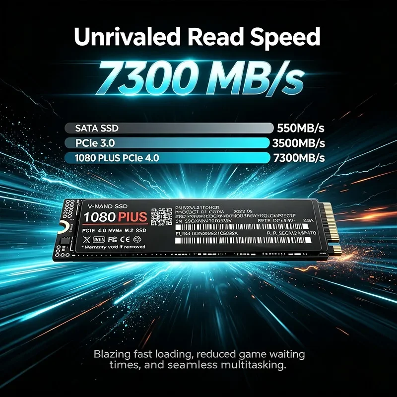 1080 Plus M.2 NVMe PCIe 4.0 SS - M.2 Nvme 4Tb Pcie 4.0 Ssd incelemesi ve fiyatı