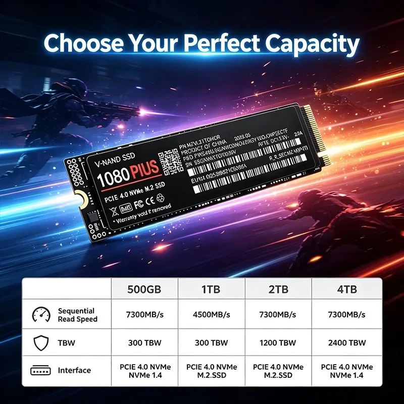 1080 Plus M.2 NVMe PCIe 4.0 SS - M.2 Nvme 4Tb Pcie 4.0 Ssd incelemesi ve fiyatı