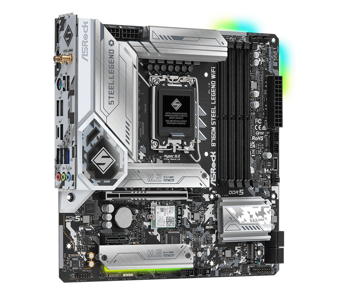 ASROCK B760M STEEL LEGEND WIFI - Lga 1700 Ddr5 Itx Motherboard incelemesi ve fiyatı