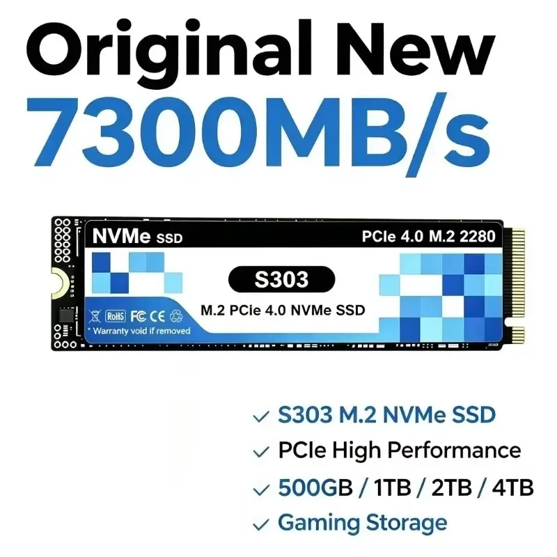 Orijinal S303 M.2 NVMe Dahili  - M.2 Nvme 4Tb Pcie 4.0 Ssd incelemesi ve fiyatı