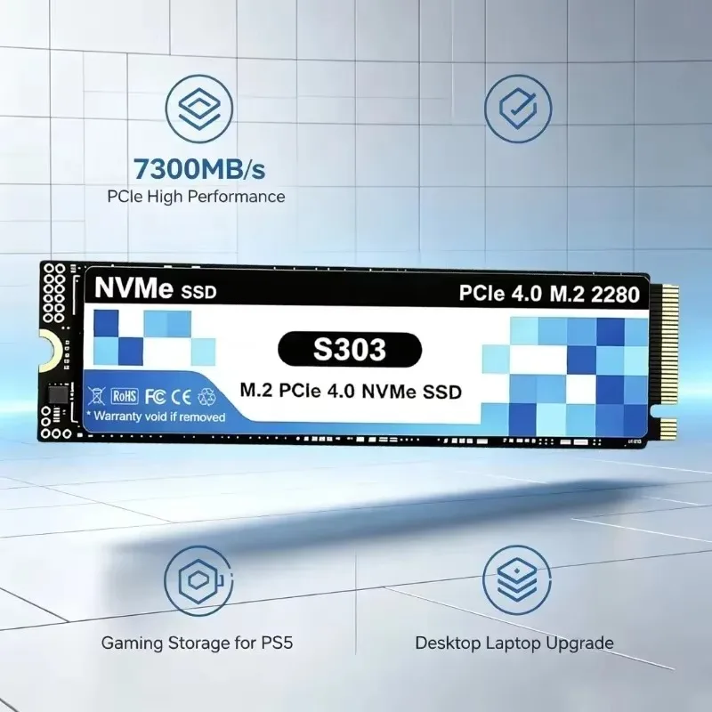 Orijinal S303 M.2 NVMe Dahili  - M.2 Nvme 4Tb Pcie 4.0 Ssd incelemesi ve fiyatı
