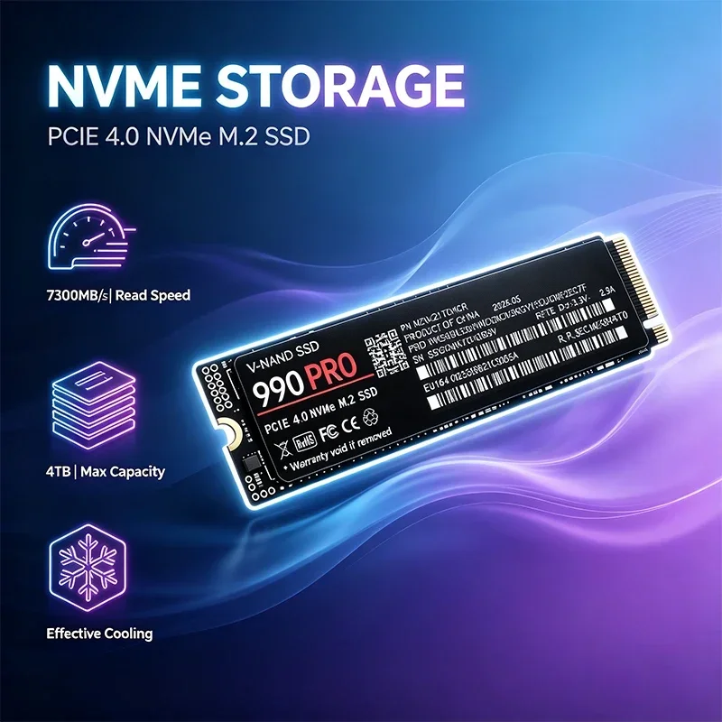 Gaming Drive 990 PRO M.2 NVMe  - M.2 Nvme 4Tb Pcie 4.0 Ssd incelemesi ve fiyatı