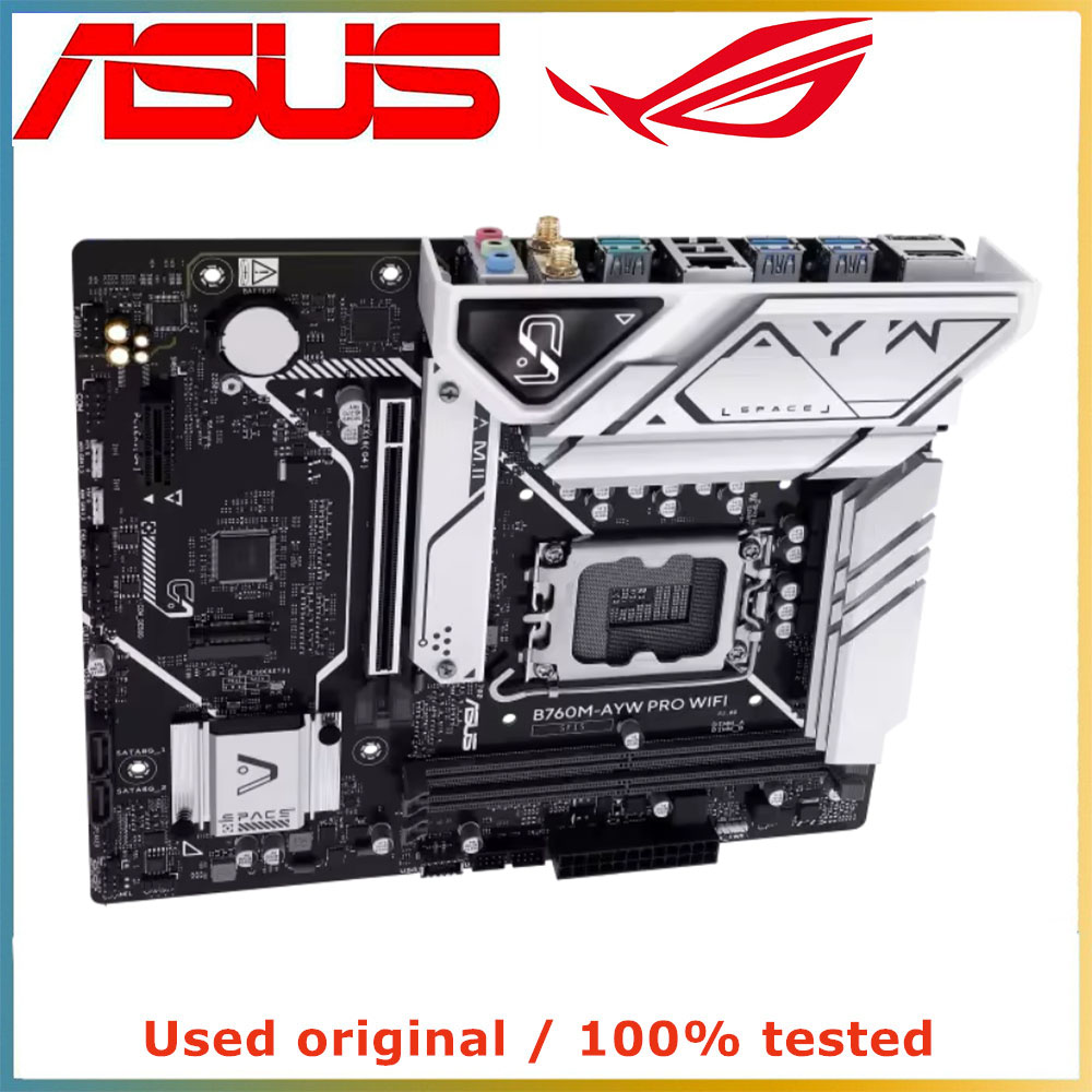 ASUS B760M-AYW PRO WIFI LGA 17 - Lga 1700 Ddr5 Itx Motherboard incelemesi ve fiyatı