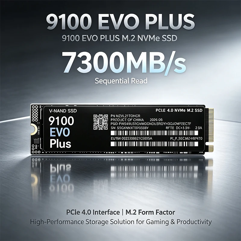 9100 EVO PLUS M.2 NVMe SSD – P - M.2 Nvme 4Tb Pcie 4.0 Ssd incelemesi ve fiyatı