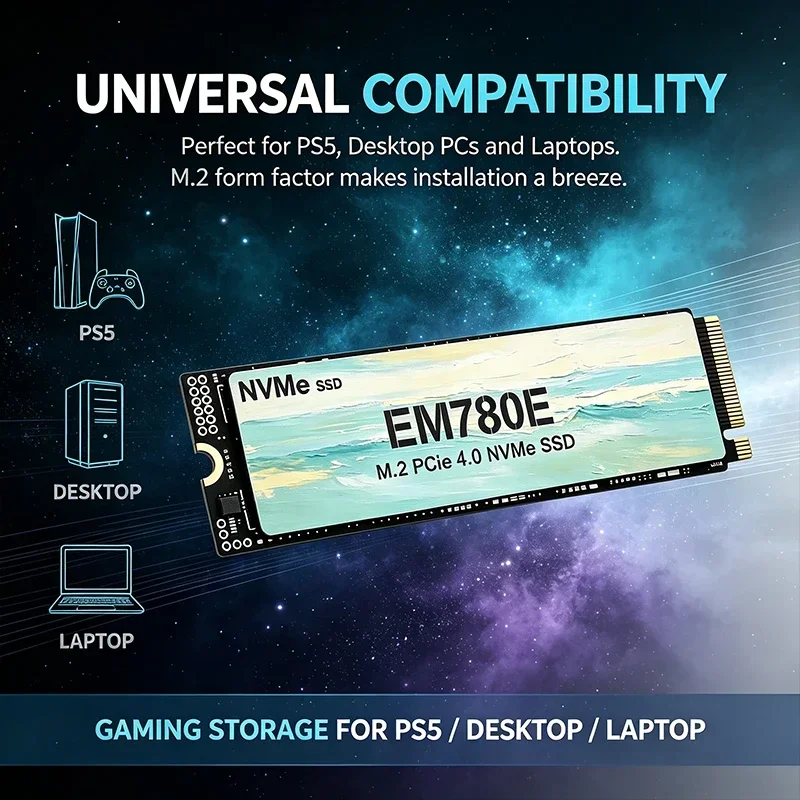 EM780E M.2 NVMe PCIe 4.0 Dahil - M.2 Nvme 4Tb Pcie 4.0 Ssd incelemesi ve fiyatı