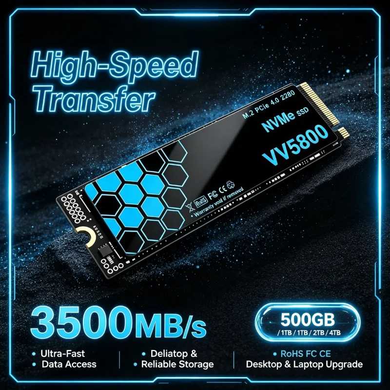 VV5800 500GB 1TB 2TB 4TB PCIe  - M.2 Nvme 4Tb Pcie 4.0 Ssd incelemesi ve fiyatı