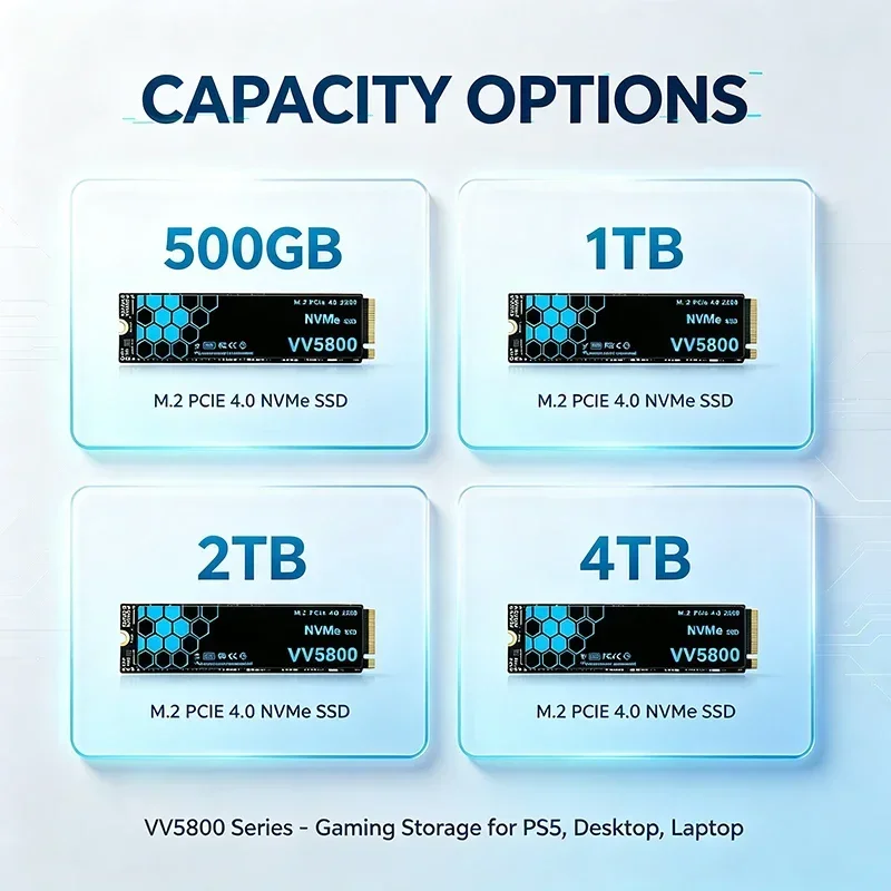 VV5800 500GB 1TB 2TB 4TB PCIe  - M.2 Nvme 4Tb Pcie 4.0 Ssd incelemesi ve fiyatı