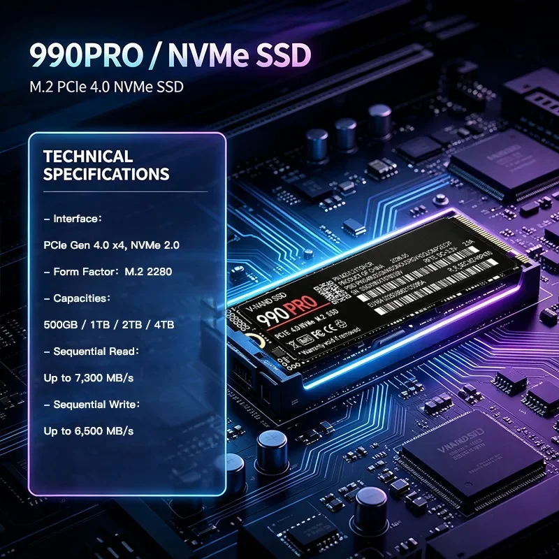Orijinal 990 PRO M.2 2280 NVMe - M.2 Nvme 4Tb Pcie 4.0 Ssd incelemesi ve fiyatı